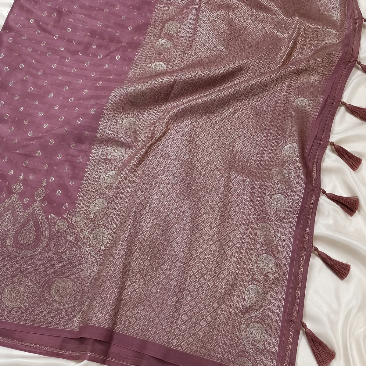 Satin Banarasi Saree