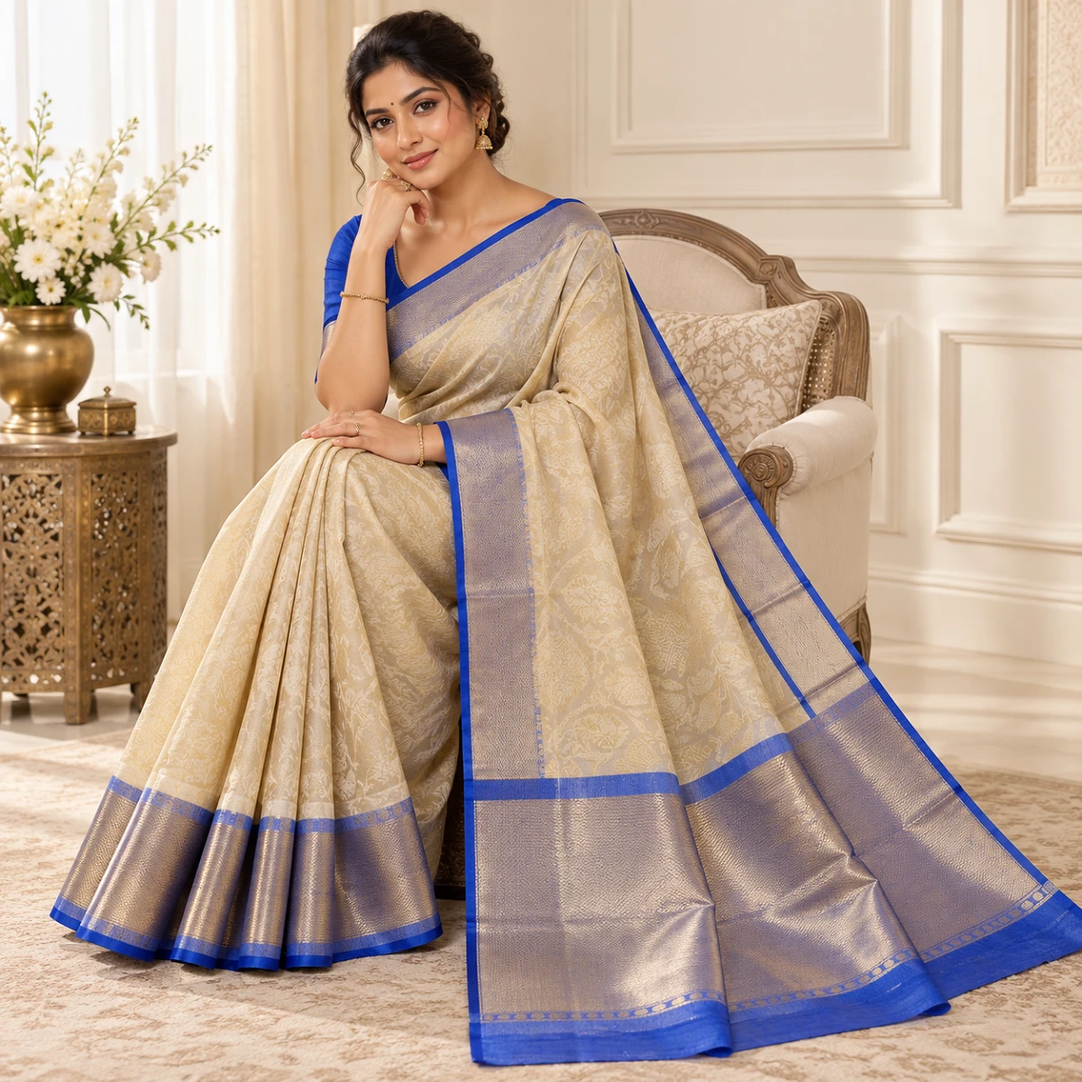 Elegant Indian Designer Saree