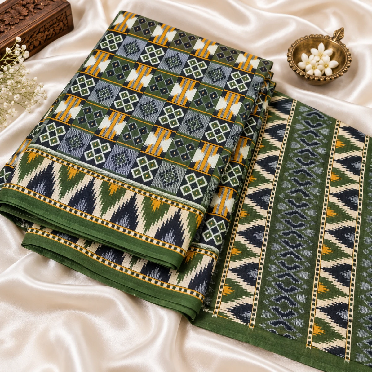 Mulmul Cotton Saree