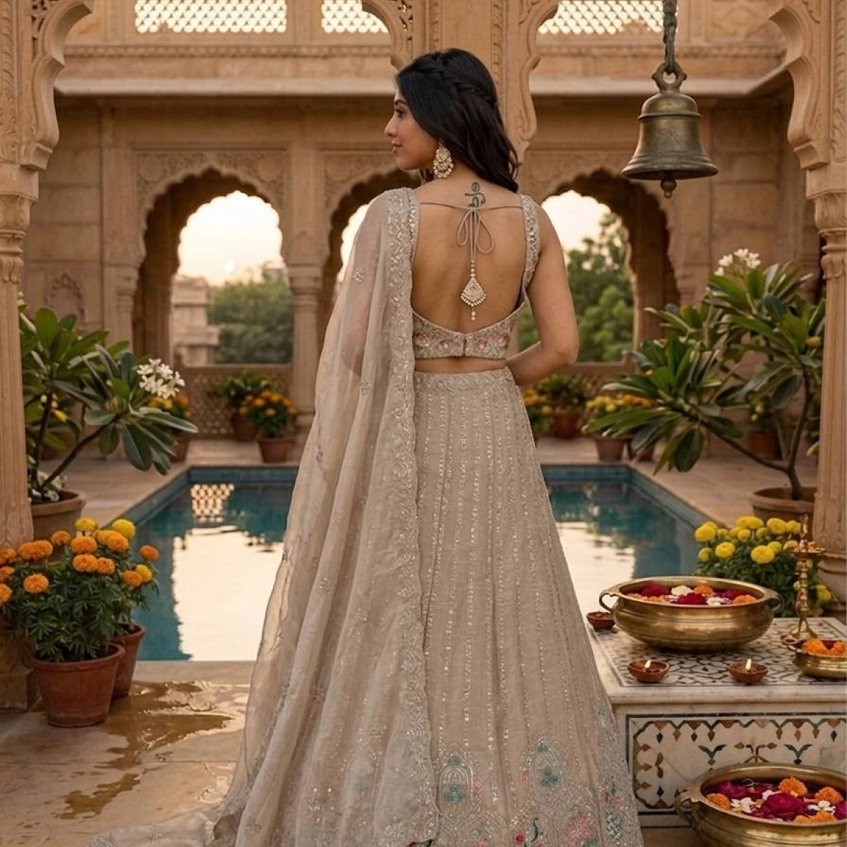 Preety Enterprise : Premium Designer Embroidered Lehenga Choli Set with Dupatta for Women, Wedding, Party & Festive Wear
