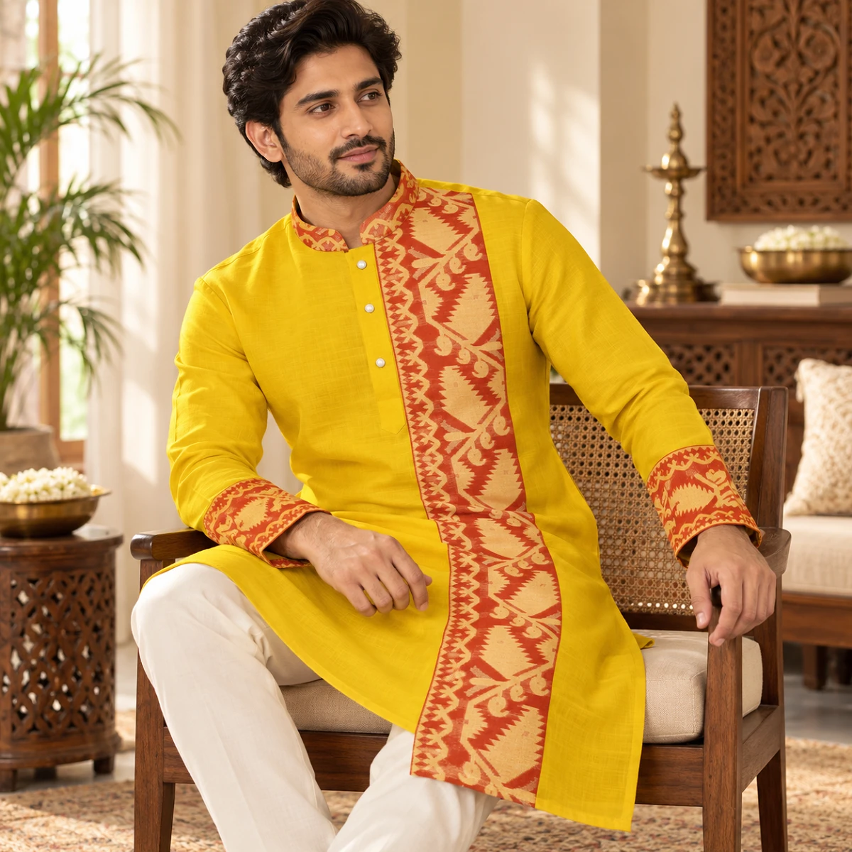 Surya Kantha Mustard Panjabi