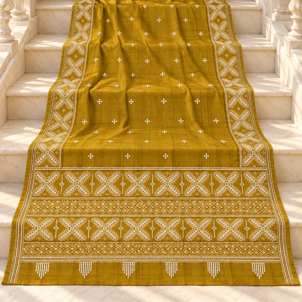Gujrati silk Saree