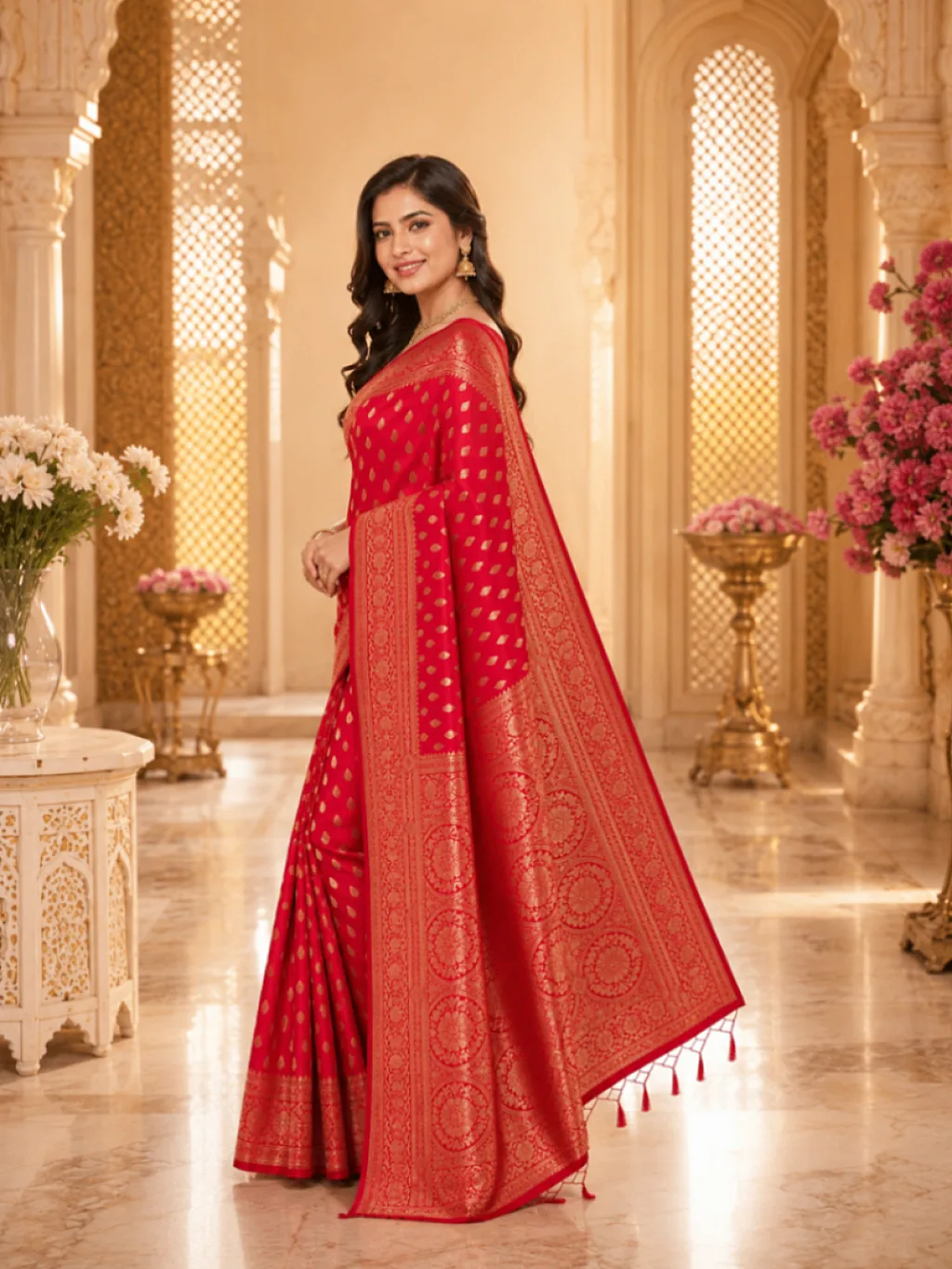 Banarasi Silk pink