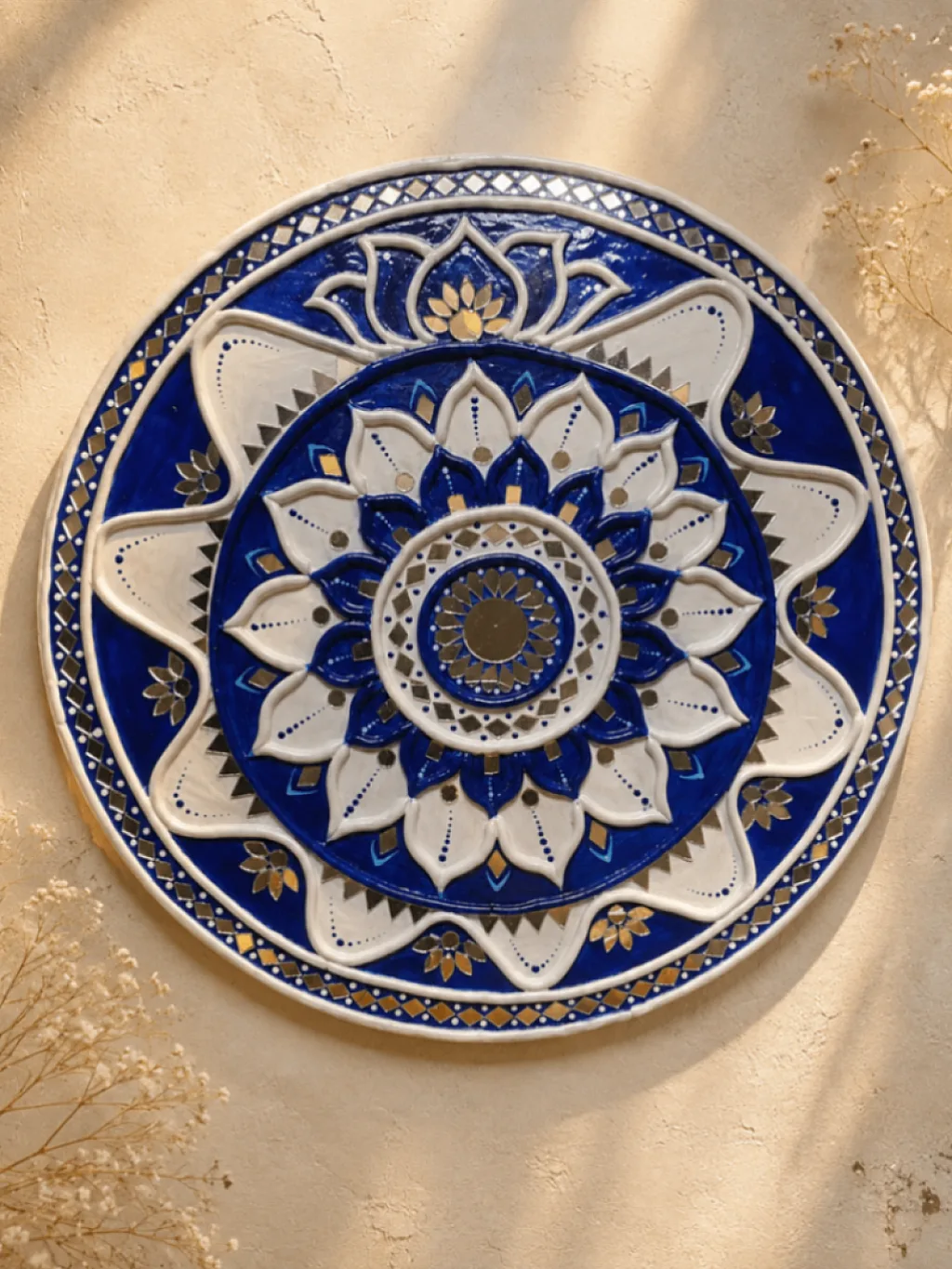 Lippan art blue