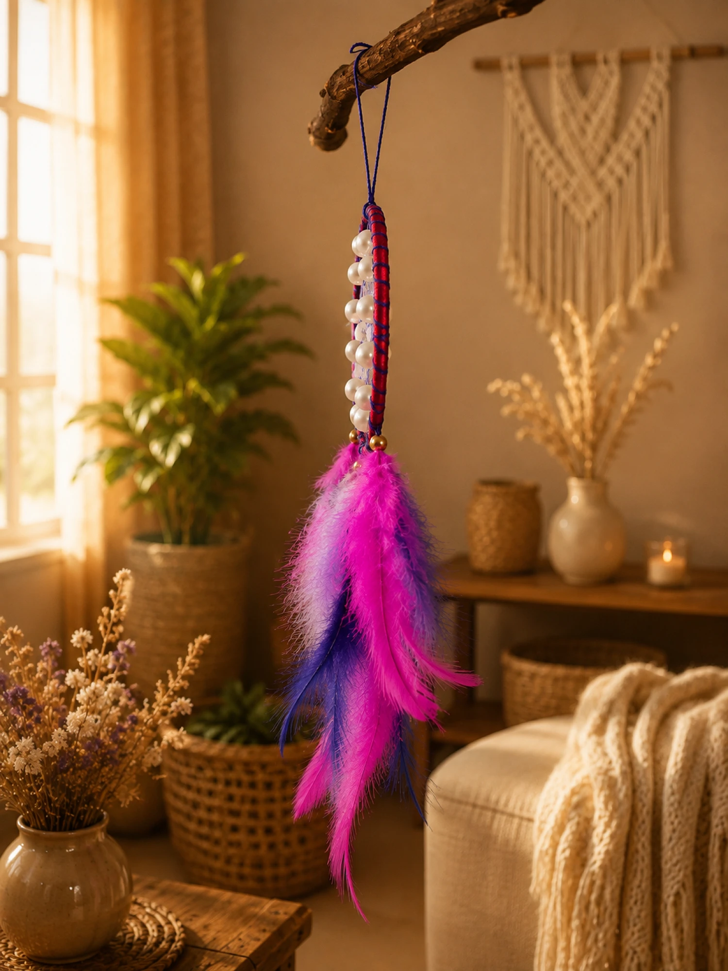 DreamCatcher pink blue