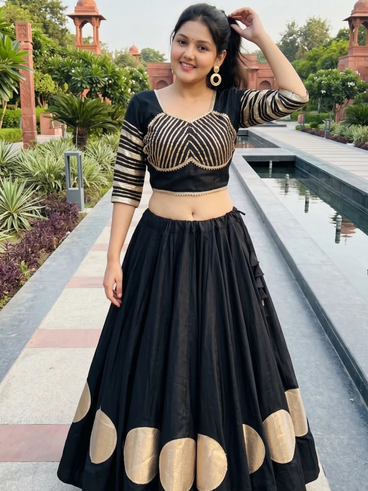 GOTA-LAHENGA CHOLI-PREETY