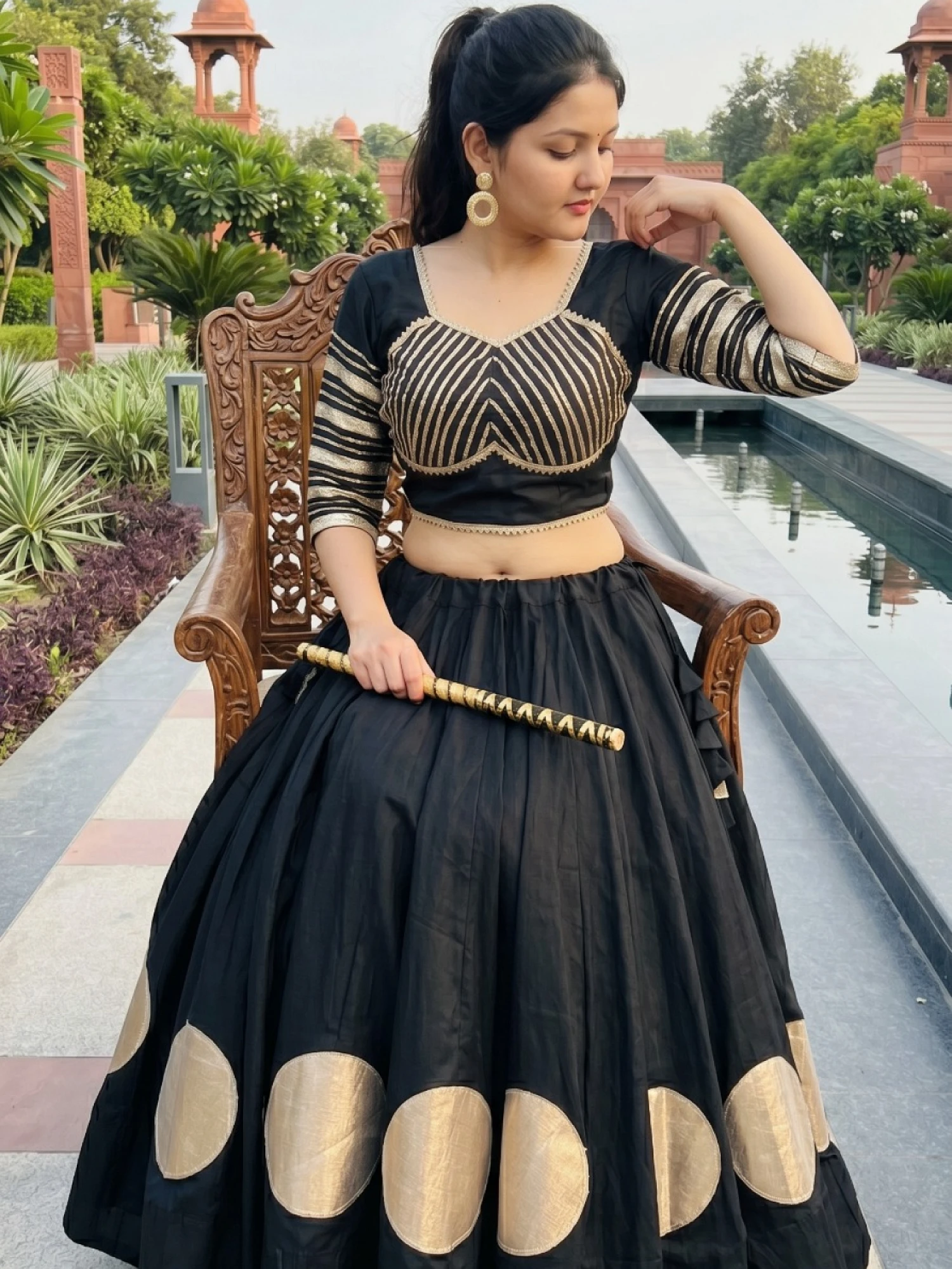GOTA-LAHENGA CHOLI-PREETY